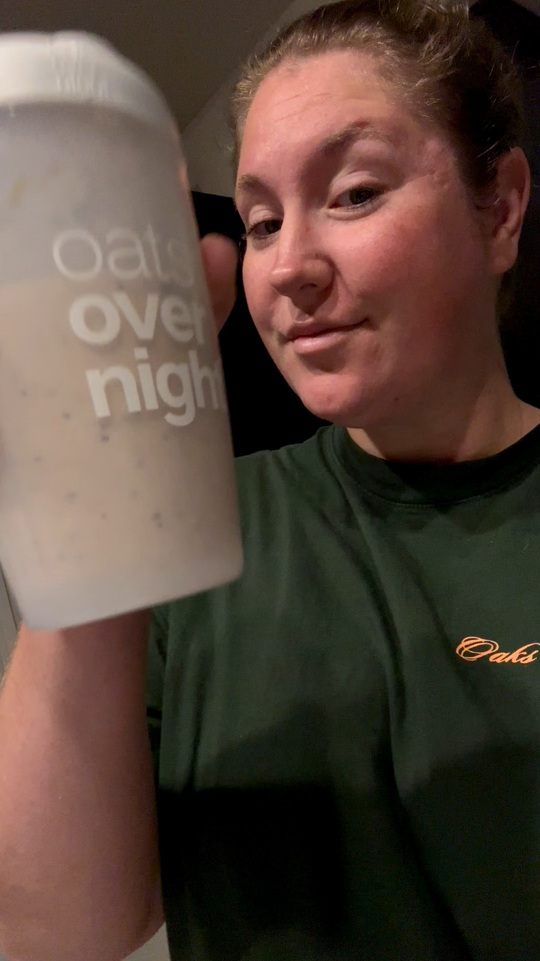 Over night oats for the win! 20g of protein and 7g of fiber first thing in the morning! #momcontent #texasmom #momlife #health #betterliving 

#LTKfitnessgoals #LTKdayinmylife #LTKActive