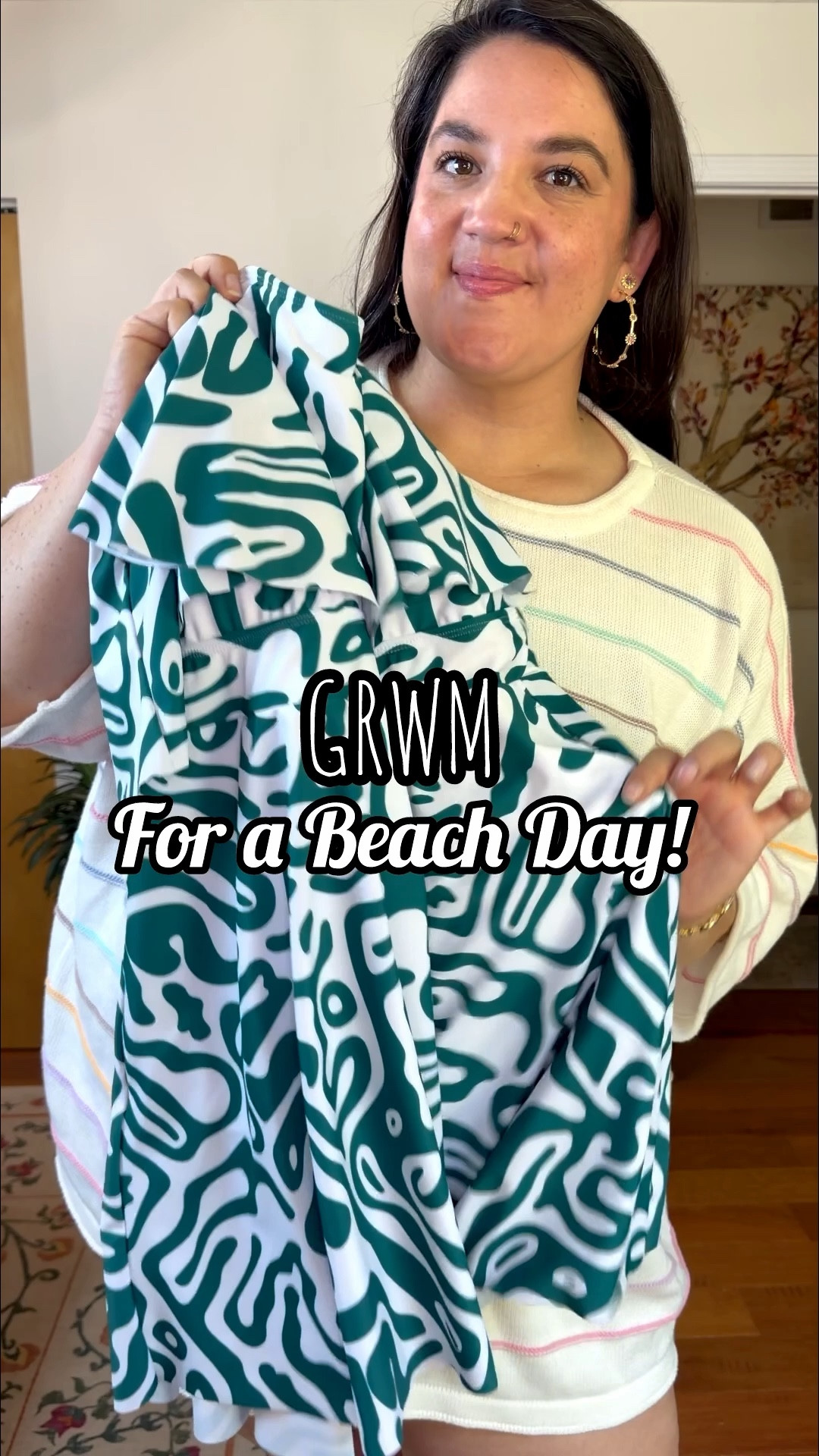 #AD| This swim dress from BloomChic is so fun and perfect for vacation! 💚

#LTKSwim #LTKTall #LTKPlusSize