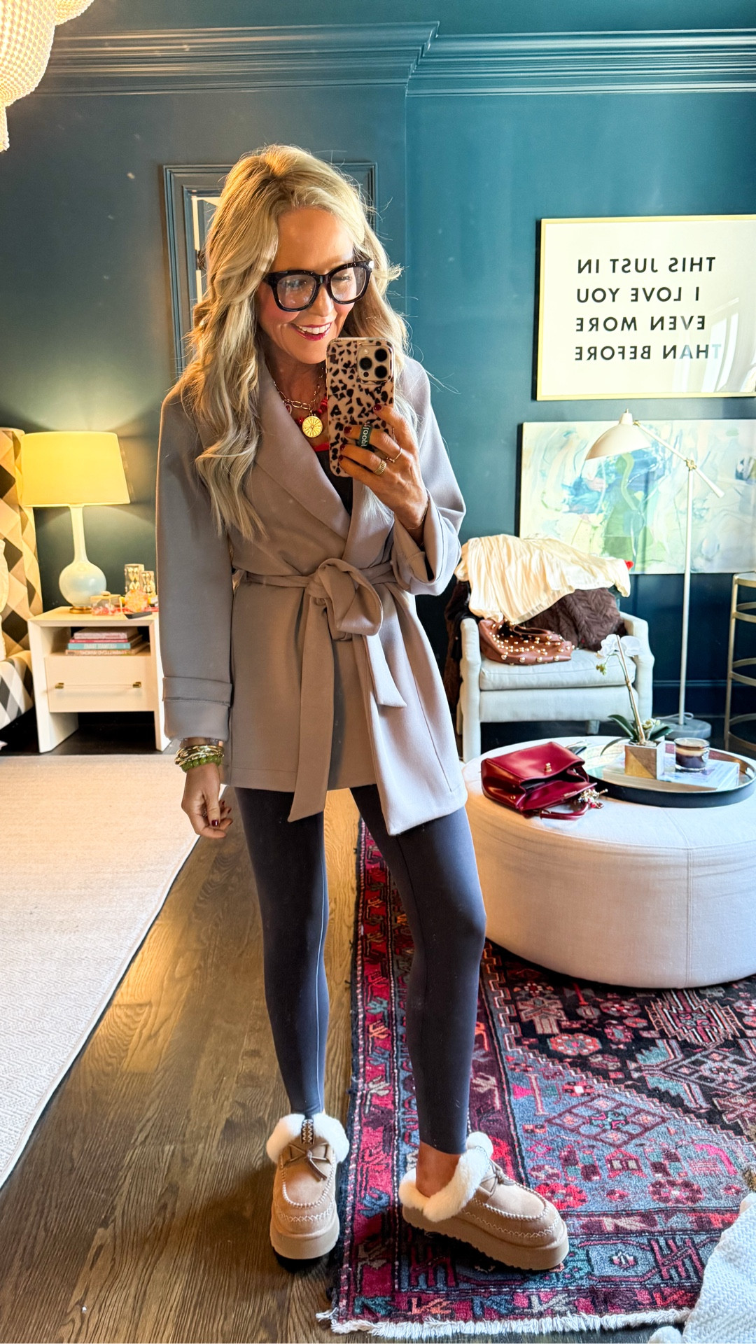 Spanx style on repeat!! wearing XS in tank, cardigan and pants (natashaxspanx for 15% off for first time customer) • 

#LTKSeasonal #LTKHoliday #LTKOver40