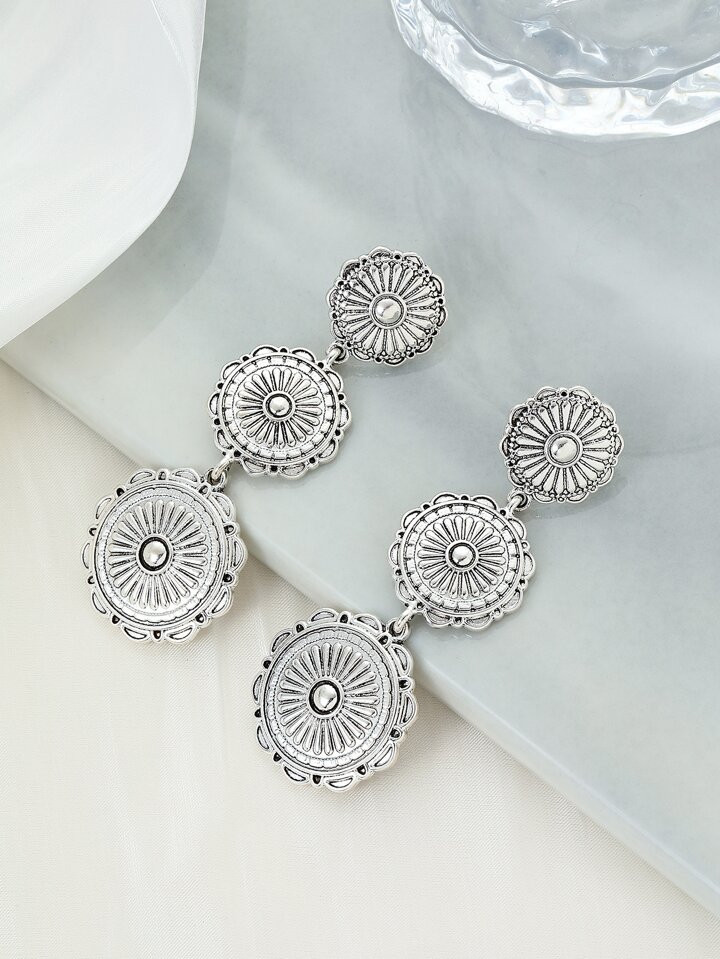 Flower Drop Earrings | SHEIN