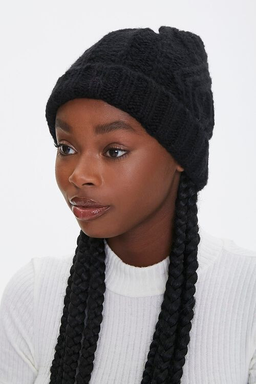 Cable-Knit Foldover Beanie | Forever 21 (US)