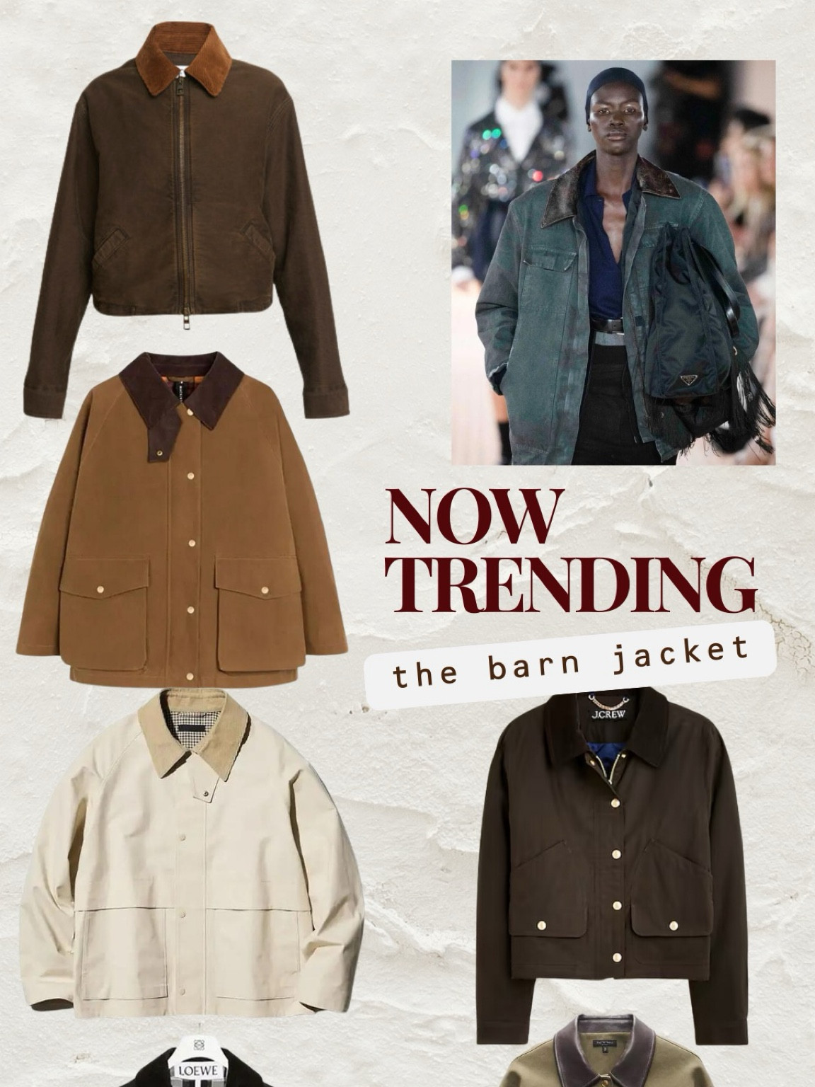 now trending: barn jackets 

#LTKStyleTip
 #LTKFallSale 
#LTKSeasonal