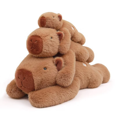 TITQWOP Capybara Weighted Stuffed Animal 23.6 Inch 2.2Lbs Capybara Plush Toy Soft and Cute Capybara Plush Animal for Adults Kids Boys and Girls | Target