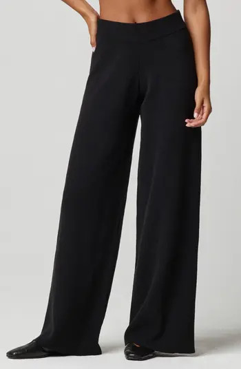 Chenille Wide Leg Pants | Nordstrom