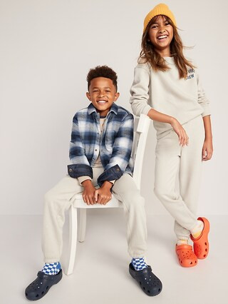 Graphic Gender-Neutral Crew-Neck Sweatshirt for Kids | Old Navy (US)