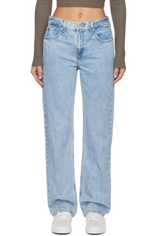Levi's - Blue Low Pro Jeans | SSENSE