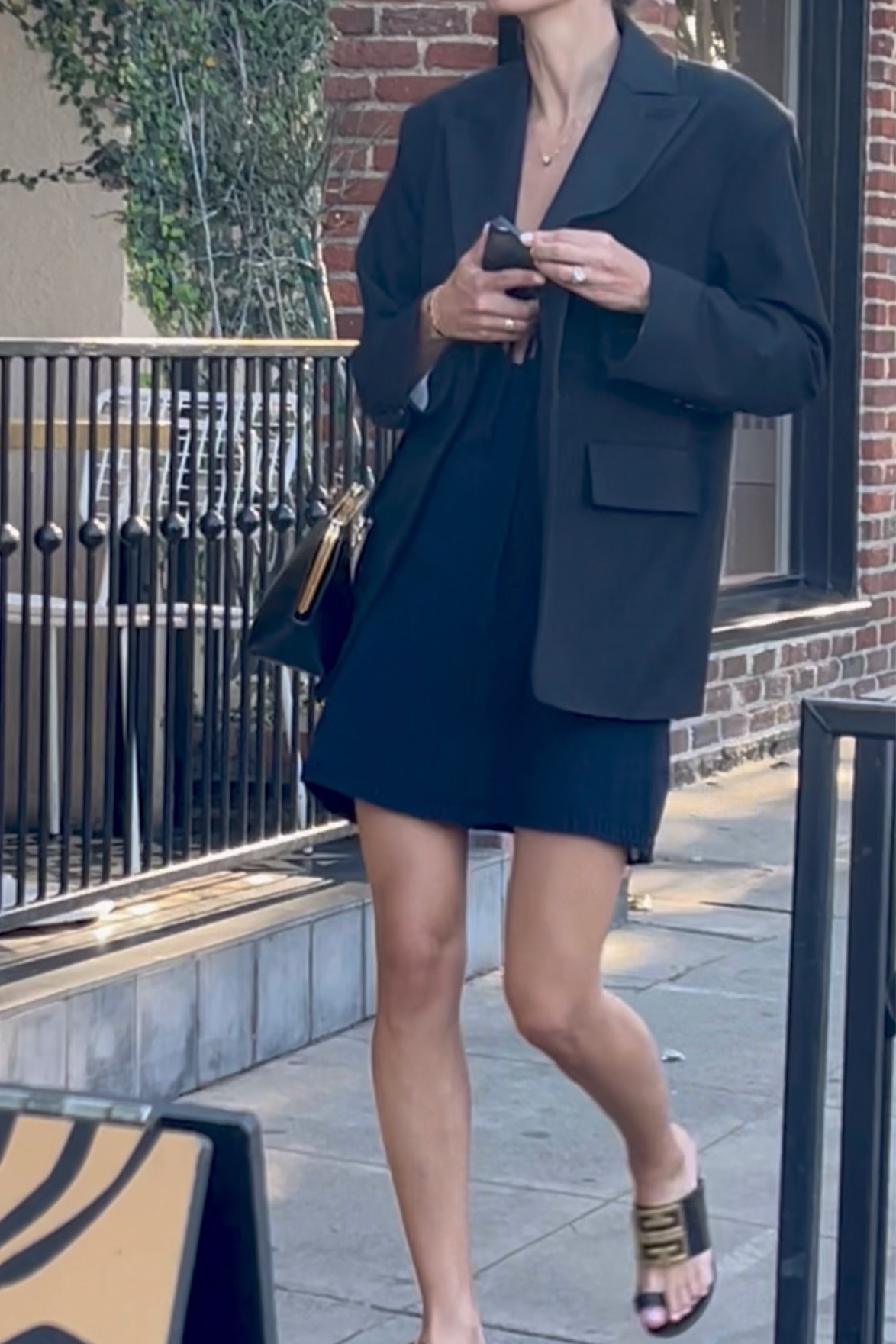 Black LBD & black oversized blazer combo! 

#LTKunder100 #LTKFind #LTKfit