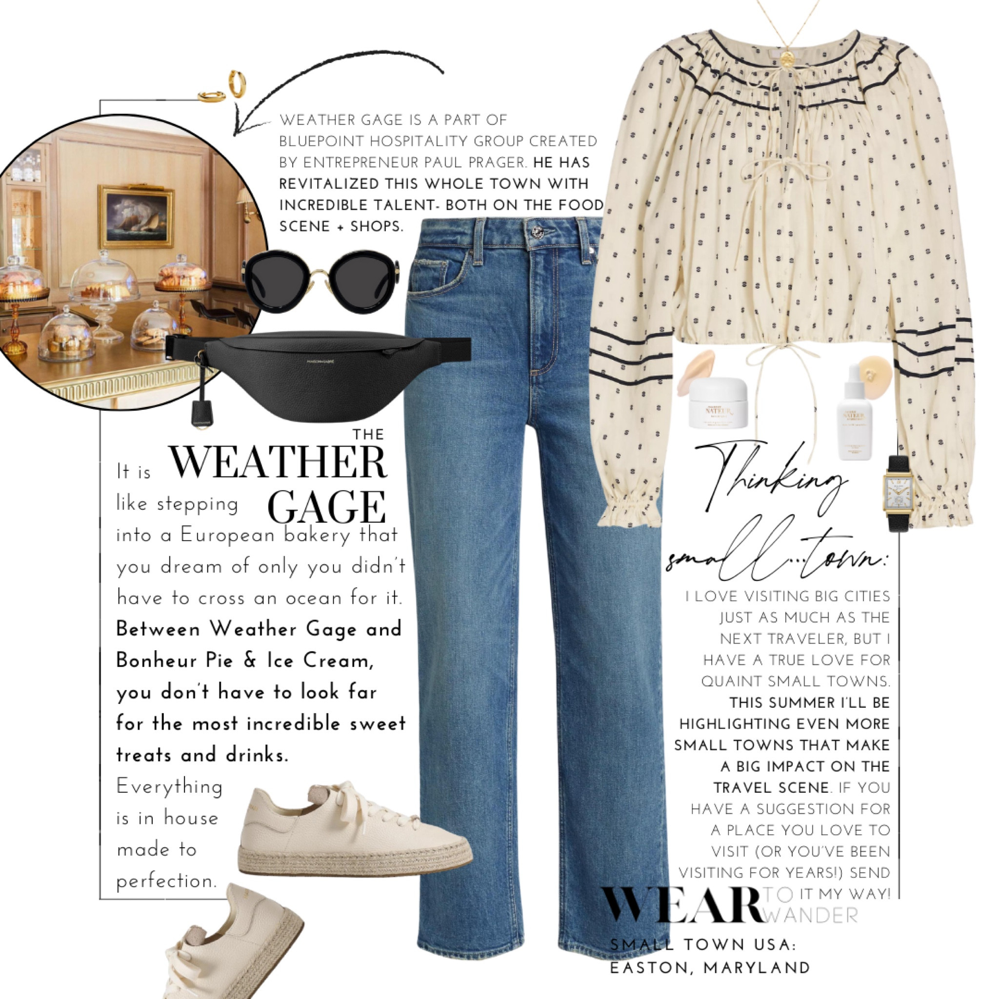 It probably won’t surprise you that I make fast friends on trips and talk to anyone I’m sitting next to. Airplanes. Restaurants. Museums. Wherever. The life stories, advice, and recommendations that come from this can give mental foundations to build stronger memories and ties for an area. 

As much as I enjoy traveling to big cities, I’ll forever be the girl from a small town in Florida who loves the charm of a quaint area. While I often leave big cities energized and excited, I find that most often when I leave a small town I leave refreshed and relaxed. How about you? 

Be on the lookout for more of small towns tours that’ll highlight a few things to see, do and eat in the most charming towns across America. If you have one that you think should be on the list, send me a message! I keep a list of areas to travel to and would love to visit more of these delightful towns. 



#LTKBeauty #LTKMidsize #LTKStyleTip