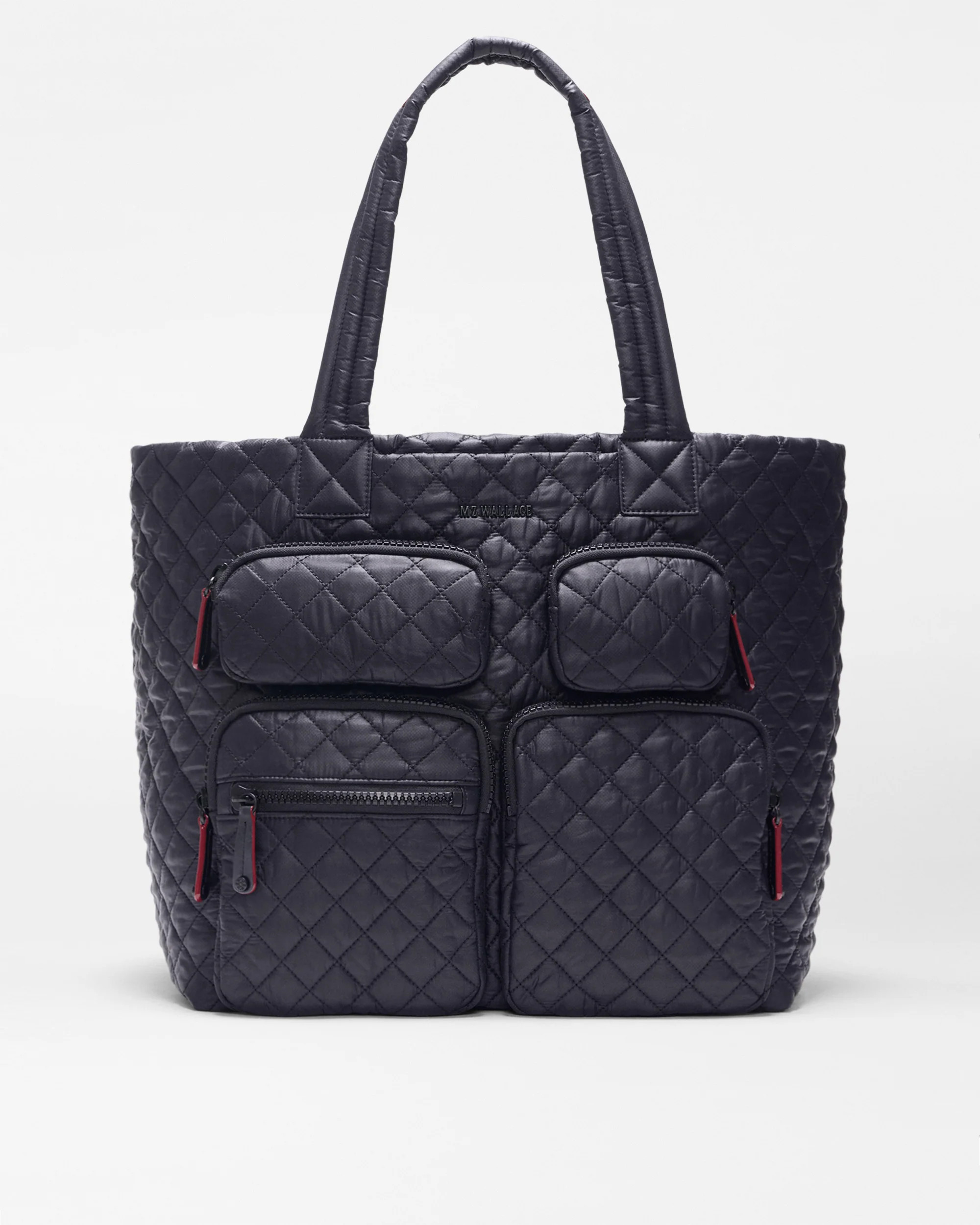 MZ Wallace Black Large Metro Travel Tote – Tote | MZ Wallace | MZ Wallace