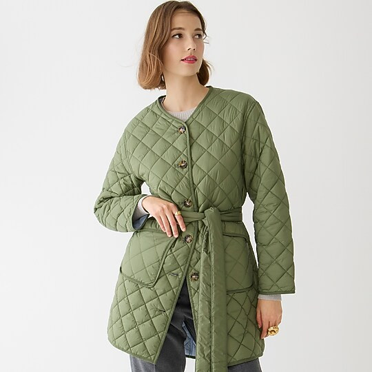 Reversible quilted lightweight Greenwich jacket | J. Crew US