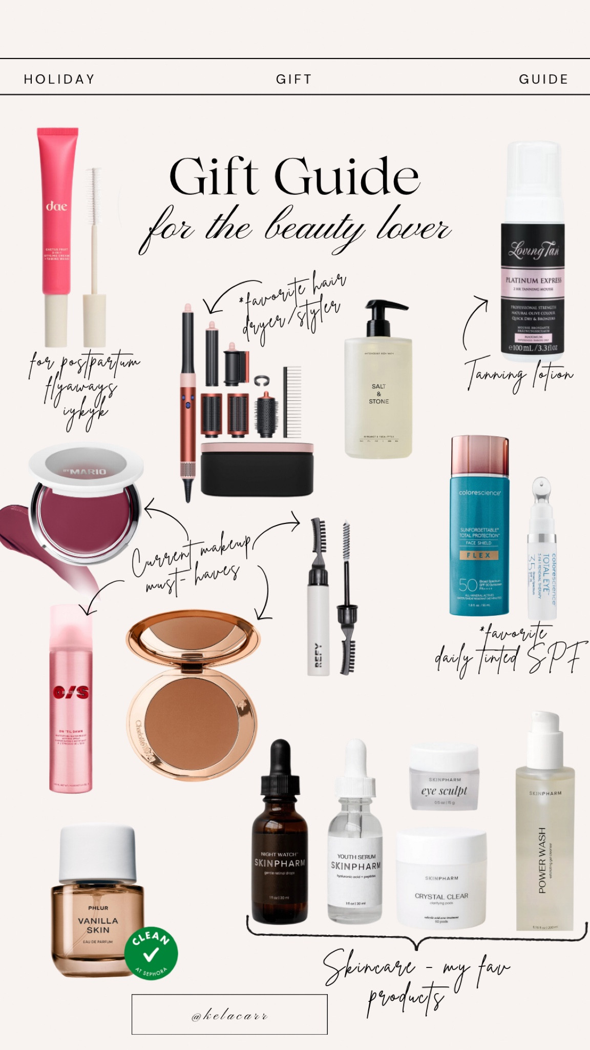 Some of my favorites and must haves that would be great Christmas gifts for the beauty lover 

#LTKHoliday #LTKGiftGuide #LTKBeauty