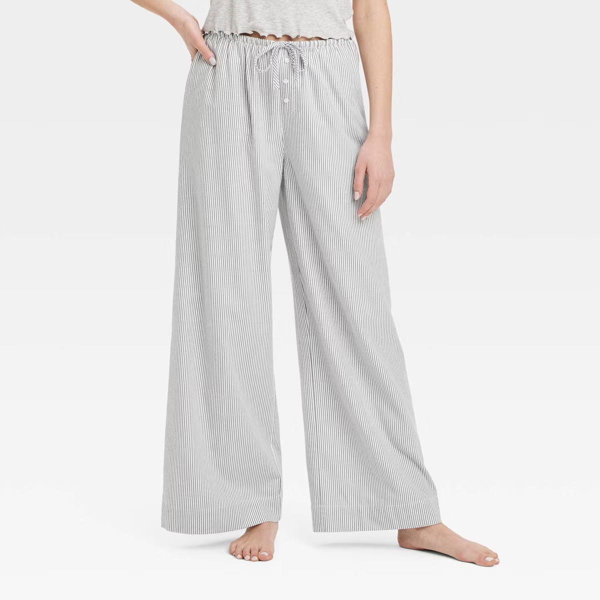 Women's Pajama Pants - Colsie™ Blue/Gingham 2X | Target