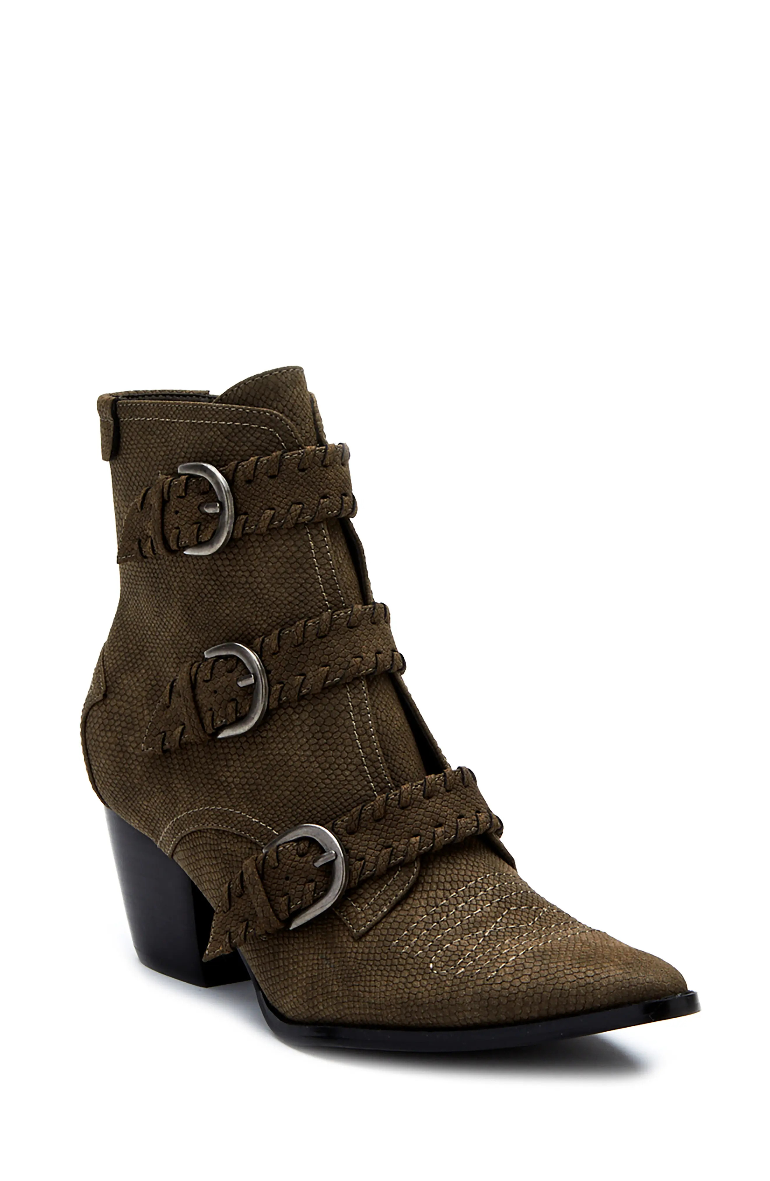 Women's Coconuts By Matisse Charmer Bootie, Size 6 M - Green | Nordstrom