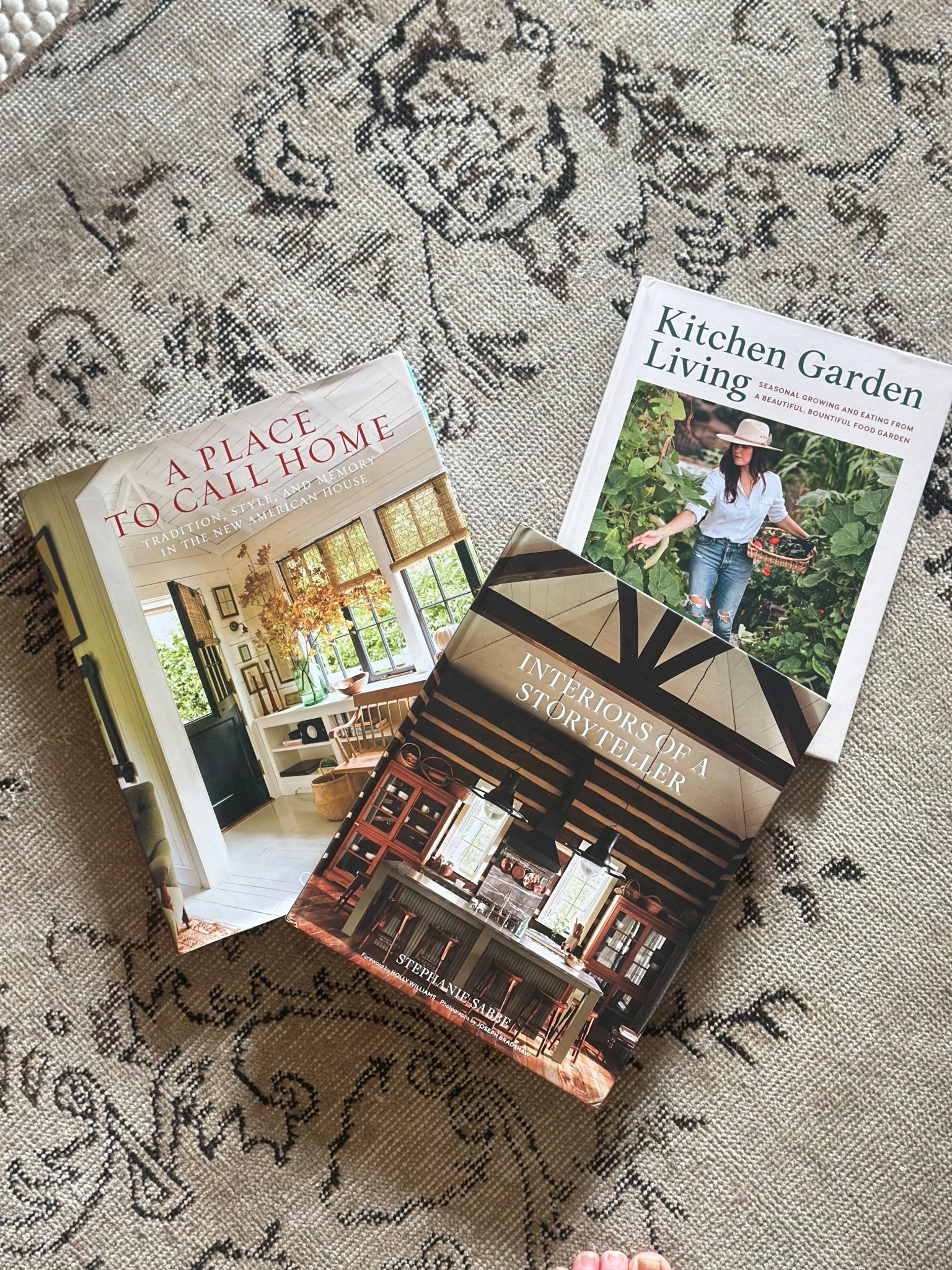 Three new books I got for Christmas and can’t wait to dive in to. 

These design books are so good and also make the best coffee table decor. 

And The Kitchen Garden book is going to be so great for new ideas for my backyard garden. 

#LTKHome #LTKdayinmylife #LTKFindsUnder50