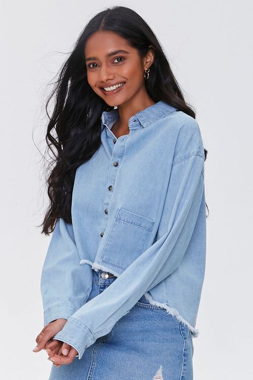 Frayed High-Low Denim Shirt






 

 

 




1 Question, 5 Answers or 5 Buyer Comments or Be the... | Forever 21 (US)