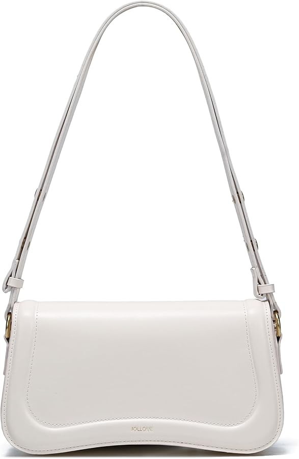 JOLLQUE Crescent Shoulder Bag for Women,Small Leather Strap Dumpling Handbag Purse,Unique Trendy ... | Amazon (US)