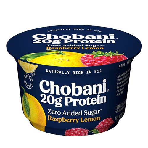 Chobani® 20g Protein Lowfat Greek Yogurt Raspberry Lemon 6.7oz | Amazon (US)