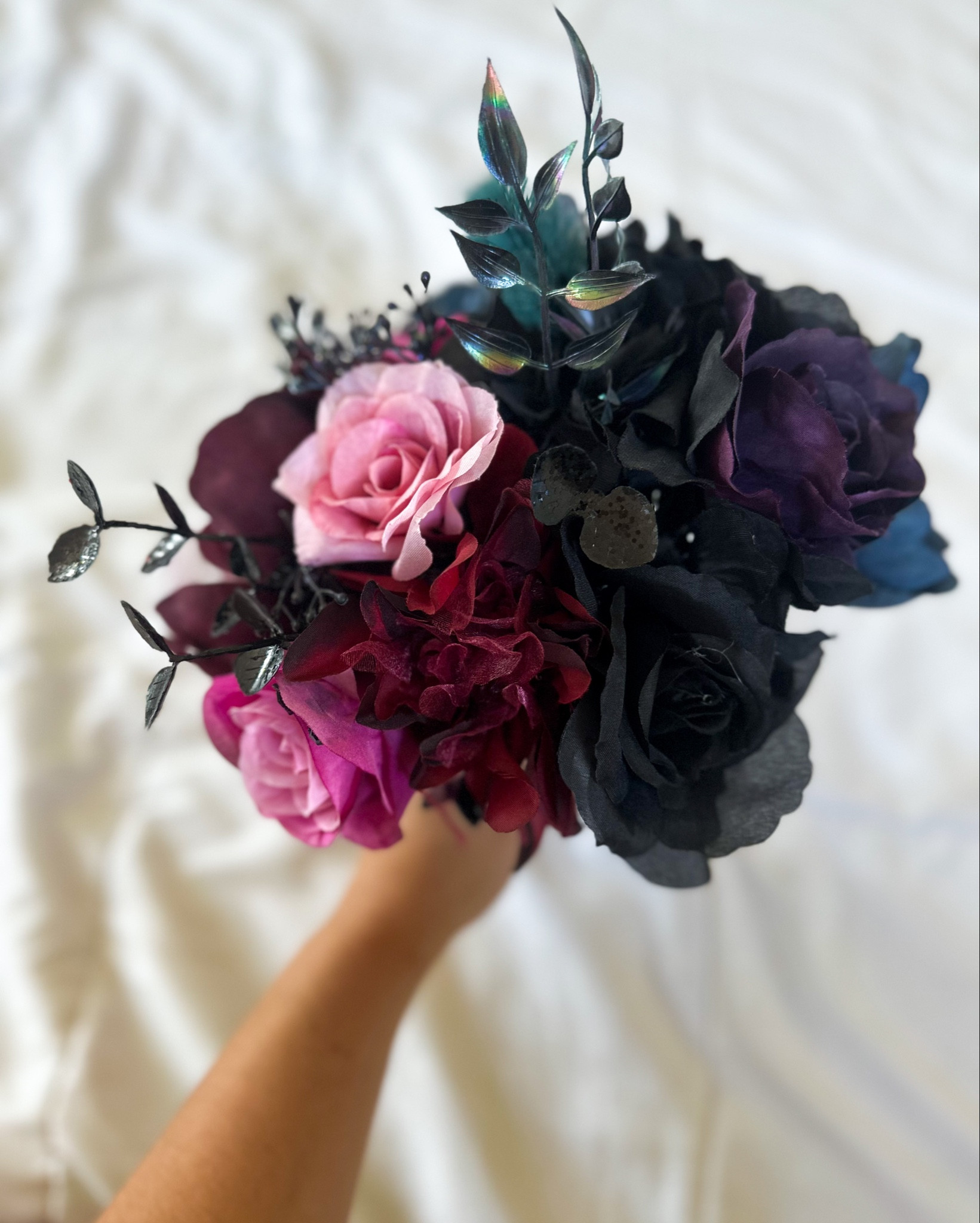 Grabbed these for my Halloween costume. I grabbed 2 bouquets and then I'll combine them so I have one big one. 

#halloweendecor #halloweenfloral #fauxbouquet #zombiebride #diyhalloweencostume

#LTKParties #LTKHoliday #LTKHalloween