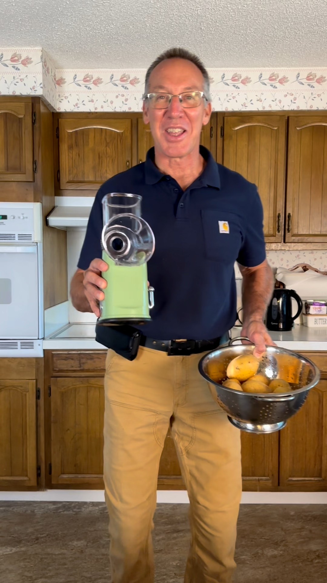 Rotary cheese grater #cheesegrater 