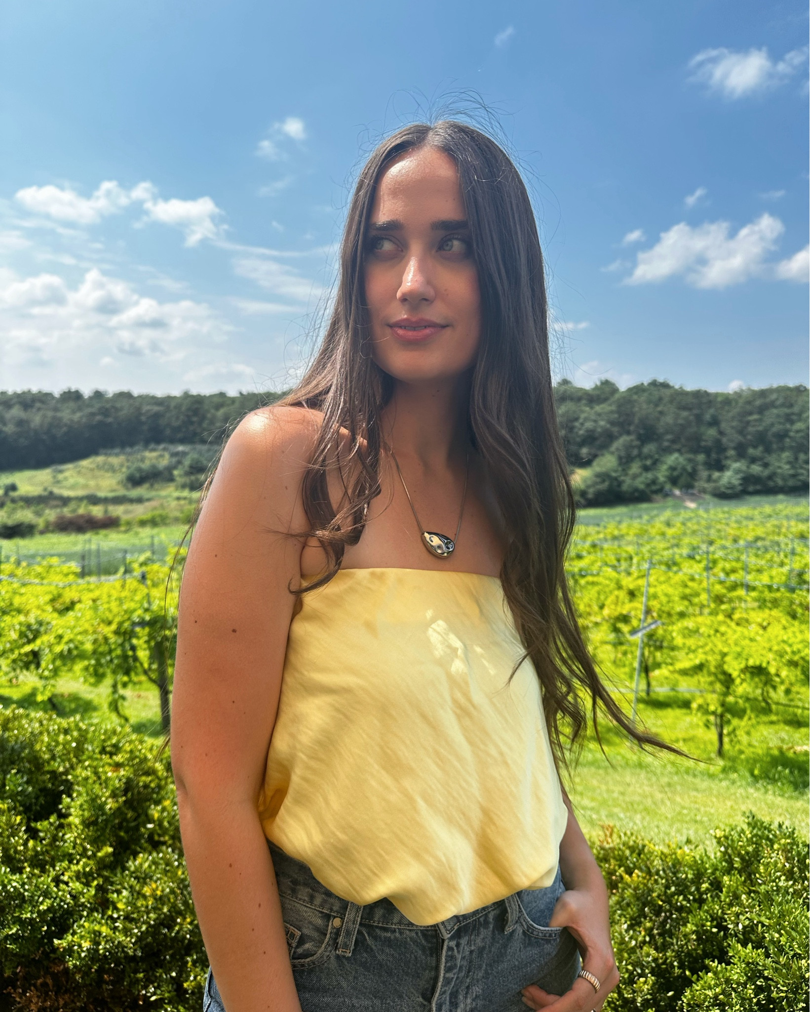 Wearing this yellow satin Target skirt as a top in an XS! 

#LTKStyleTip #LTKFindsUnder50 #LTKBeauty