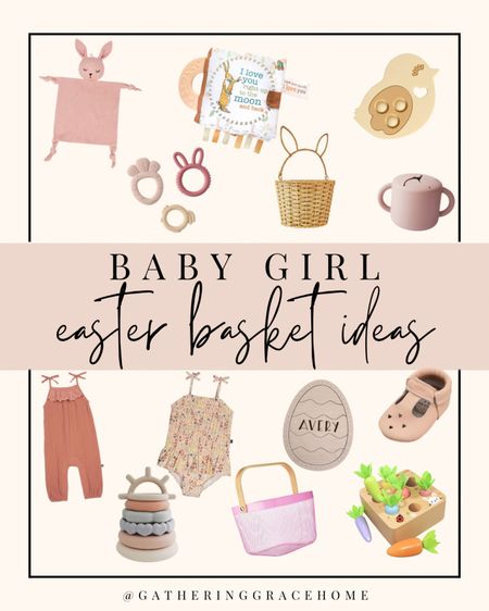 Baby girl Easter basket ideas! 💕

#girleasterbasket #easterbasketideas #babyeasterbasket #easter #babygirleasterbasket