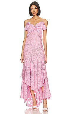 Maria Lucia Hohan Klair Gown in Pink from Revolve.com | Revolve Clothing (Global)