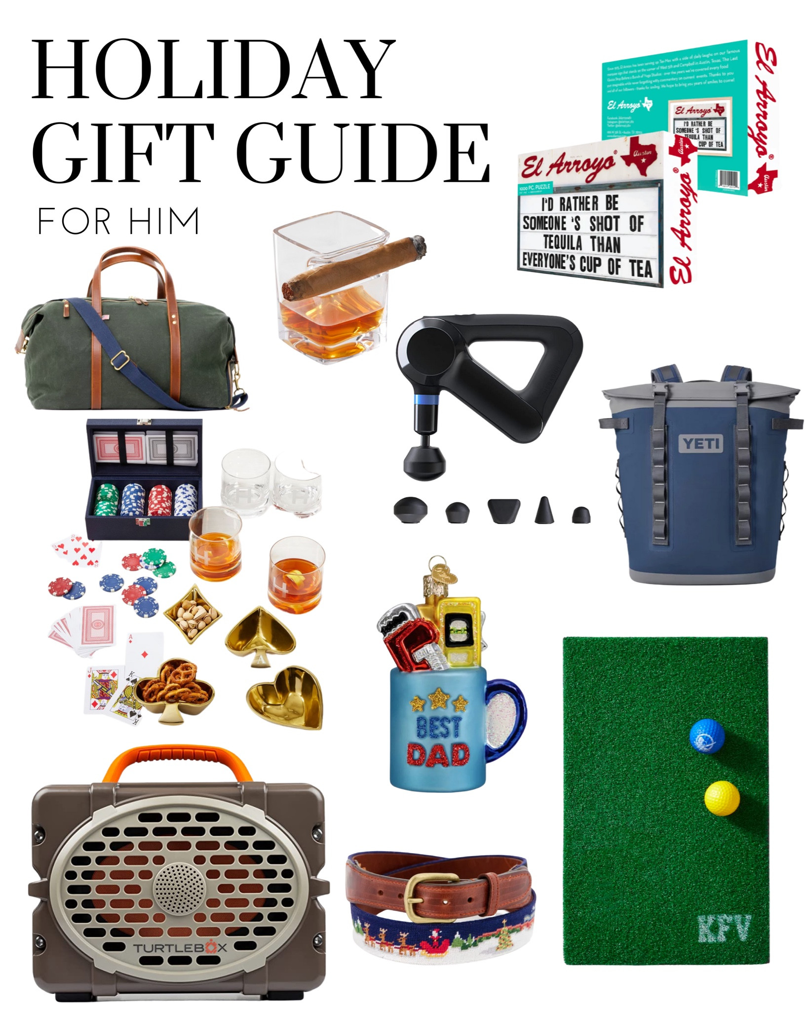 🎁HOLIDAY GIFT GUIDE FOR HIM🎁 Start your Christmas shopping early and get him the perfect gift this year! 💙 Check out my curated list 🛍️
.
.
.
#holidaygiftguide #giftsforhim #christmas #christmasgiftideas #ltk #giftguide #forhim #holidayshopping