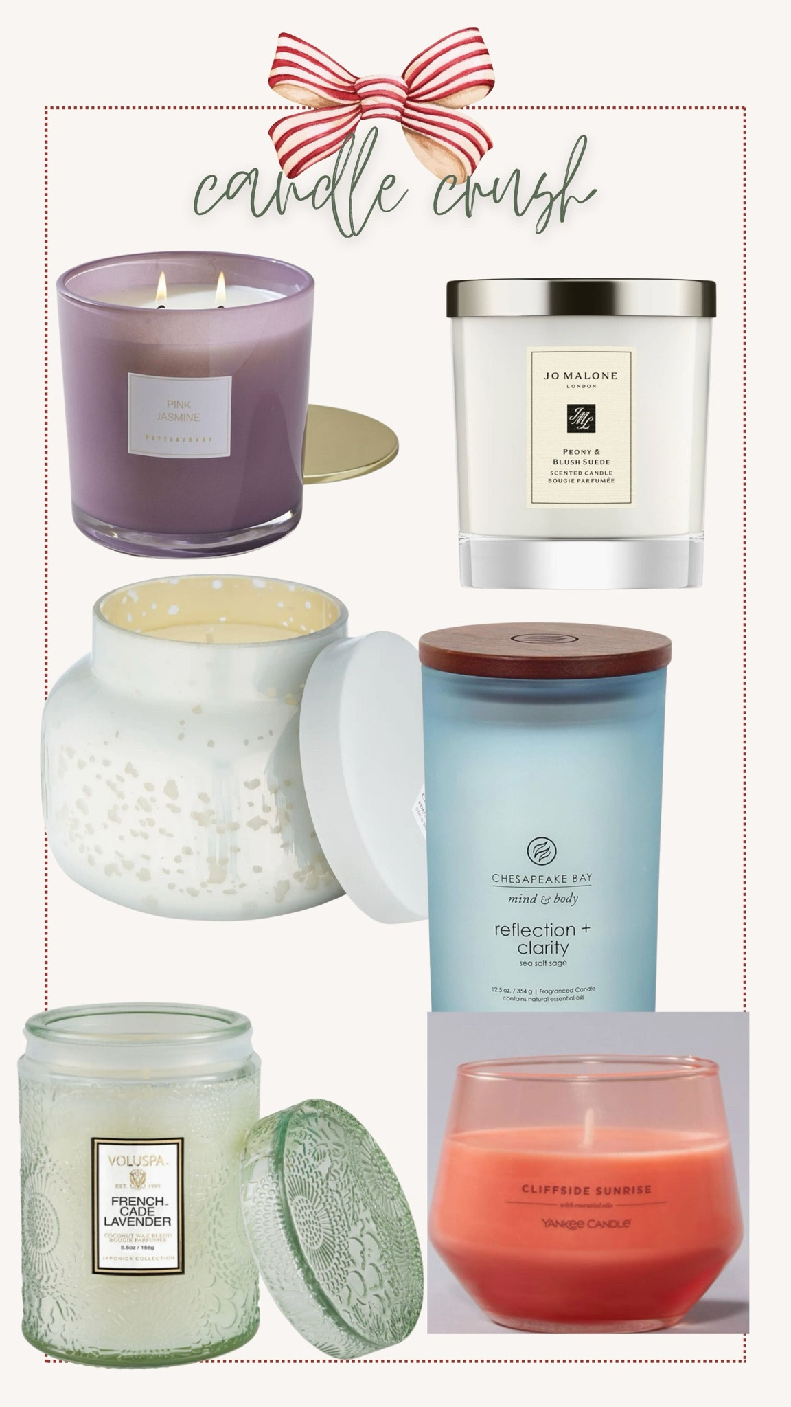 Candles.  Scents. Gift guide. 

#LTKSeasonal #LTKGiftGuide #LTKHoliday