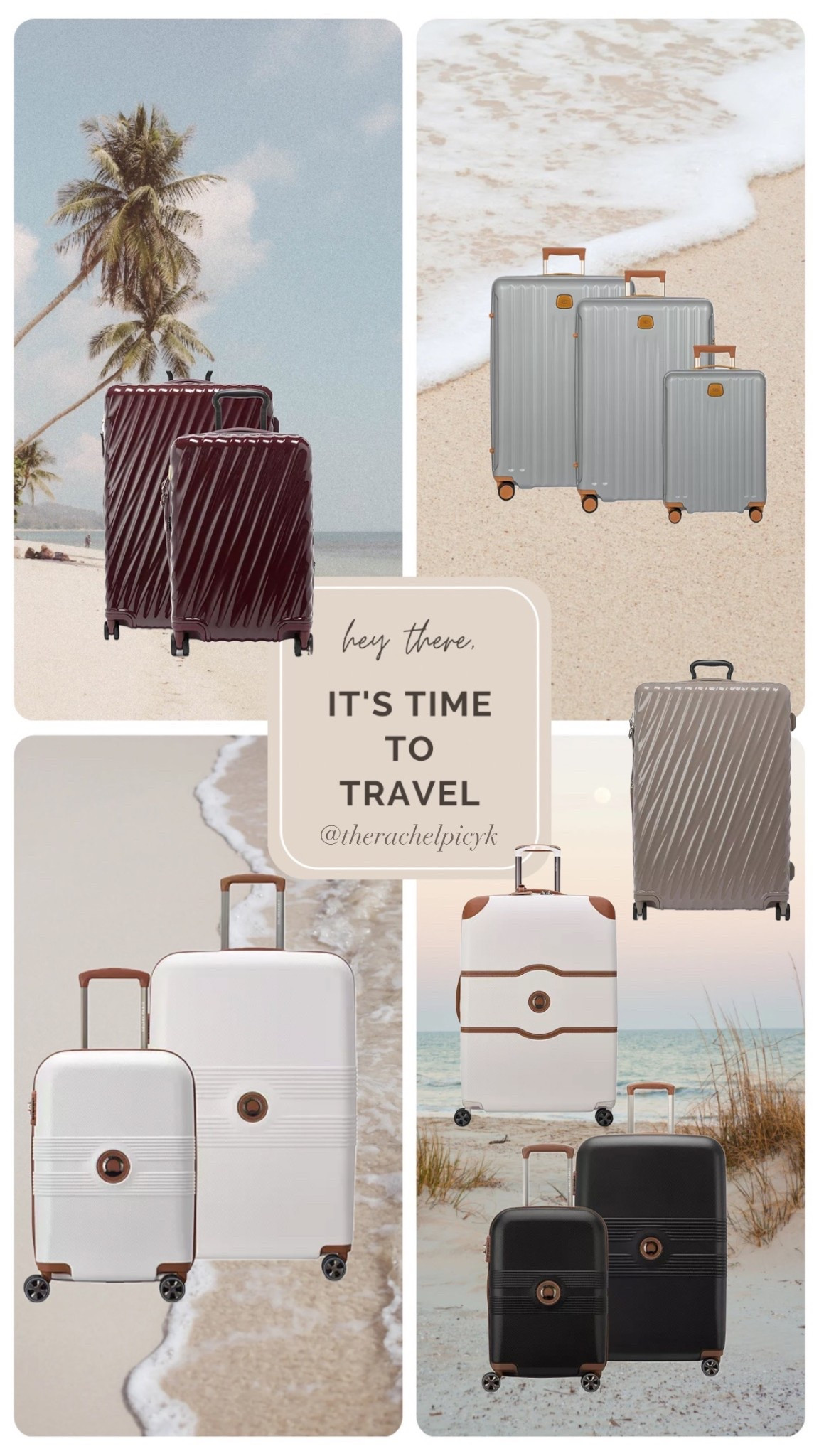 Designer Luggage in varying sizes on sale now! 🧳🛫 

Perfect refresh/upgrade for your holiday travel plans! Sold in both sets and individual pieces — check it all out here! 

#LTKGiftGuide #LTKTravel #LTKCyberWeek