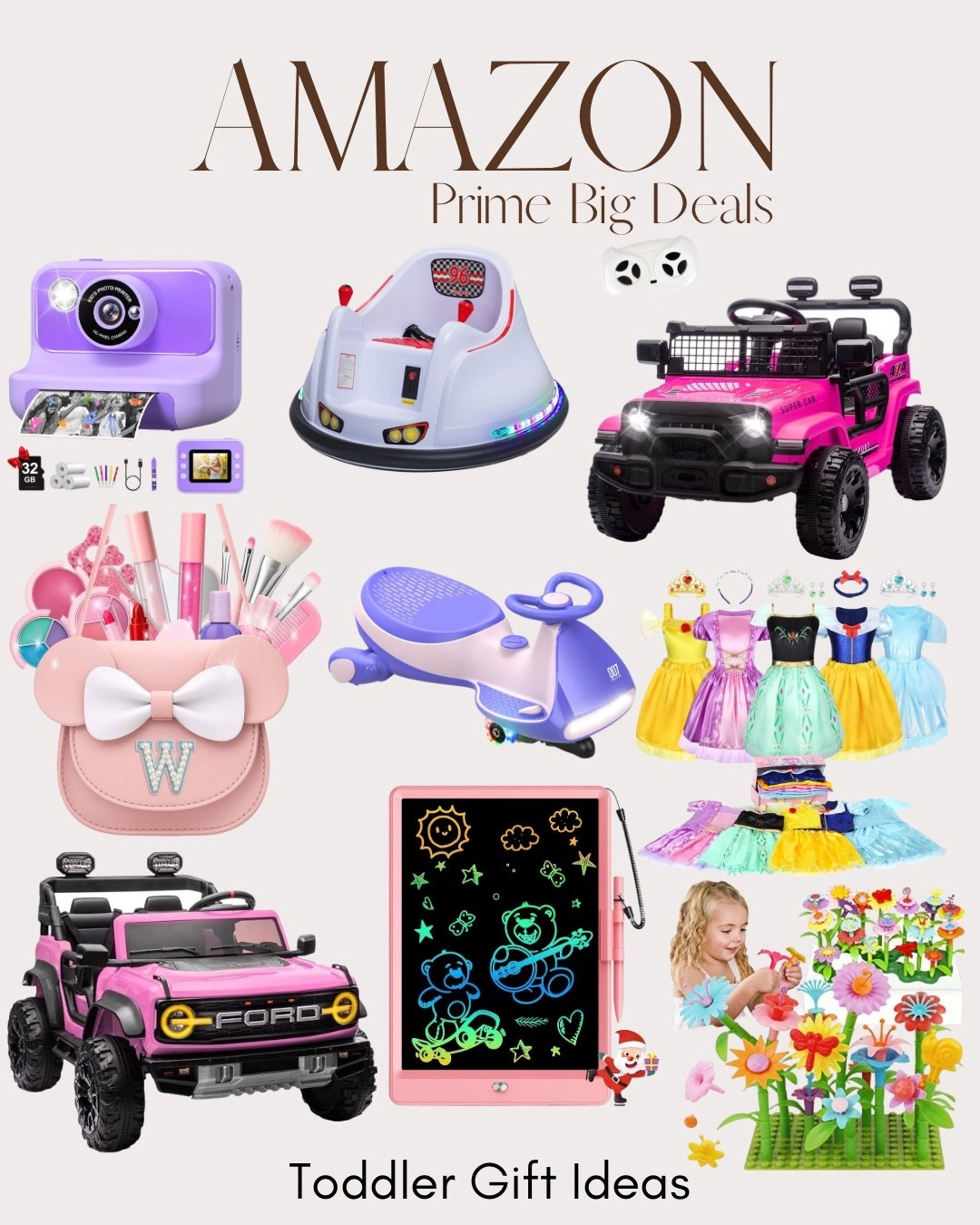 Amazon Prime Day for all the Christmas gifts! A ton of great deals for toddler gifts on major sale

Amazon Prime Day | Prime Day deals | toddler Prime deals | toddler girl | toddler gifts | toddler stocking | baby girl | princess dresses | birthday gifts toddler | amazon gifts | Amazon fall | toddler jeep | bumper car | kids gifts | toddler gifts

#LTKStyleTip #LTKSaleAlert #LTKFindsUnder50