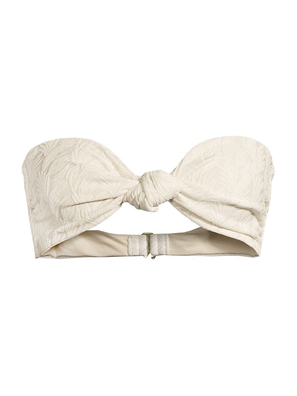 Marina Knotted Bandeau Bikini Top | Saks Fifth Avenue