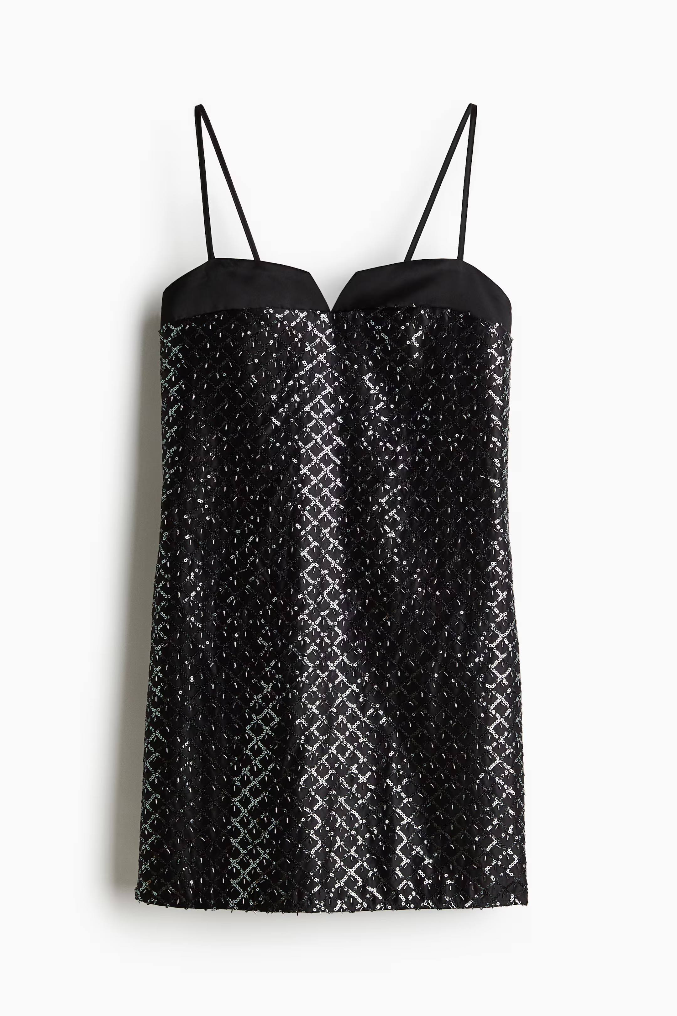 Embellished strappy dress | H&M (UK, MY, IN, SG, PH, TW, HK)