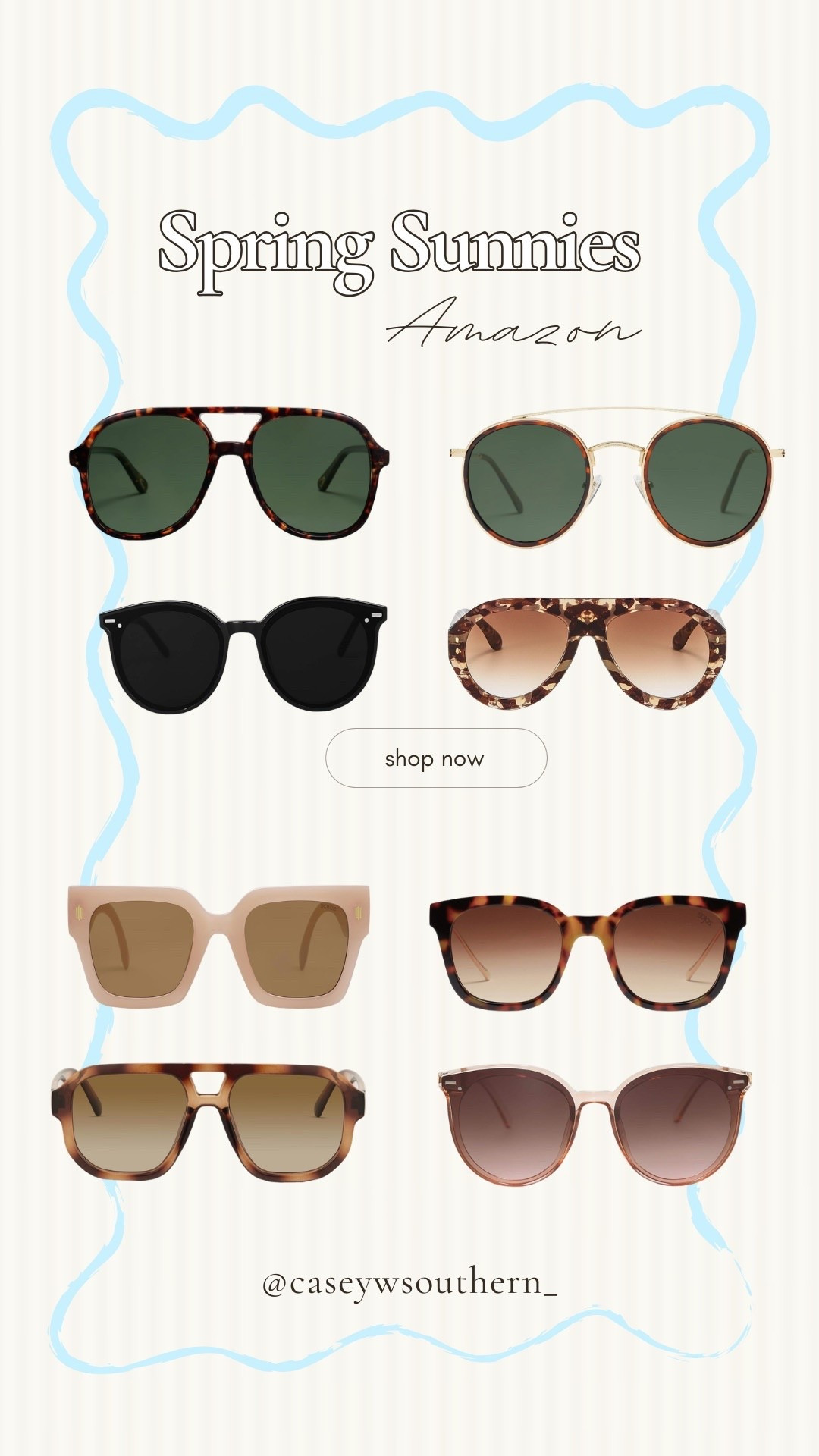 Amazon with the best Sunnies

#LTKgrwm #LTKdayinmylife #LTKootd