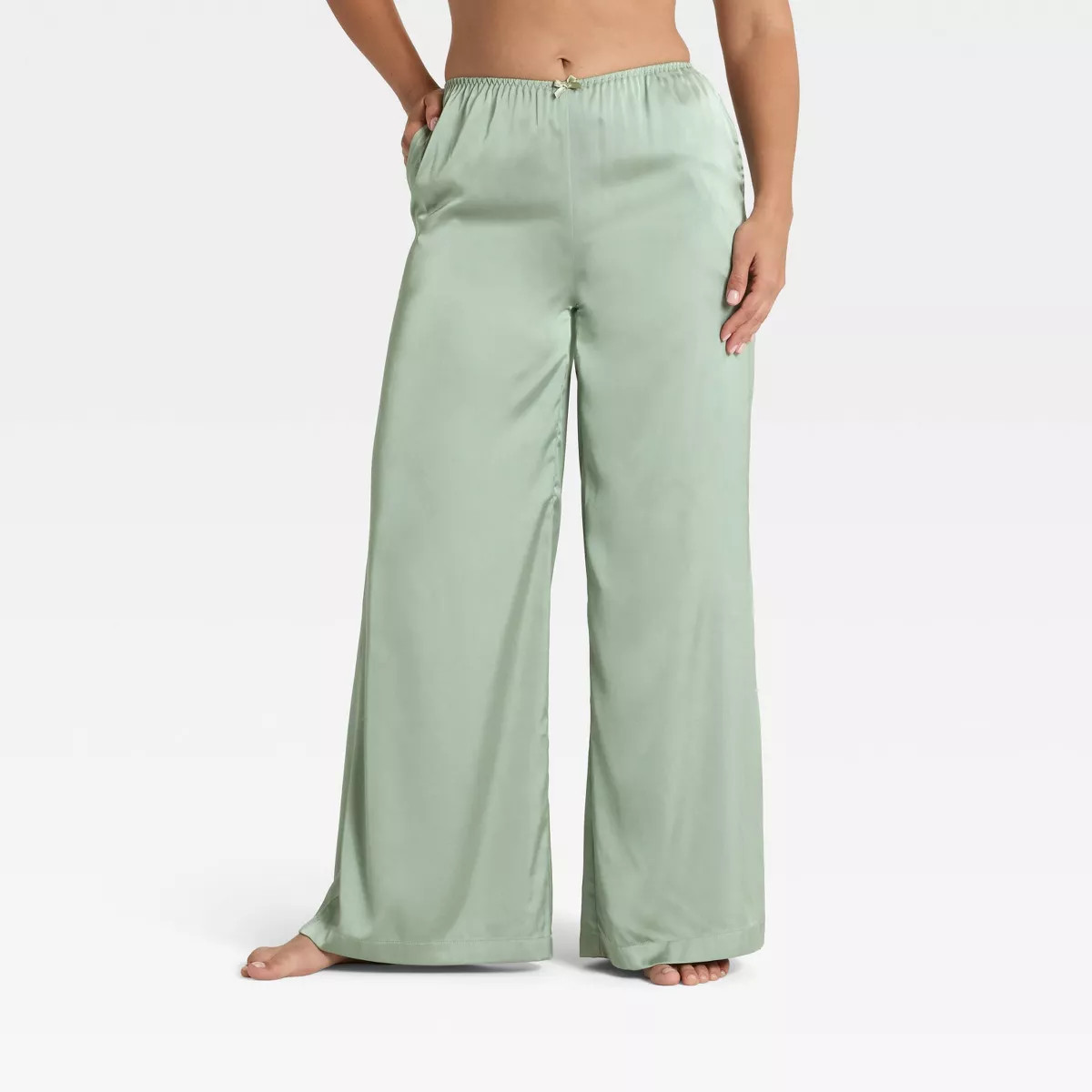 Women's Satin Pajama Pants - Auden™ | Target