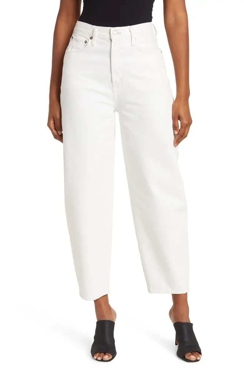 AGOLDE High Waist Organic Cotton Balloon Jeans | Nordstrom | Nordstrom