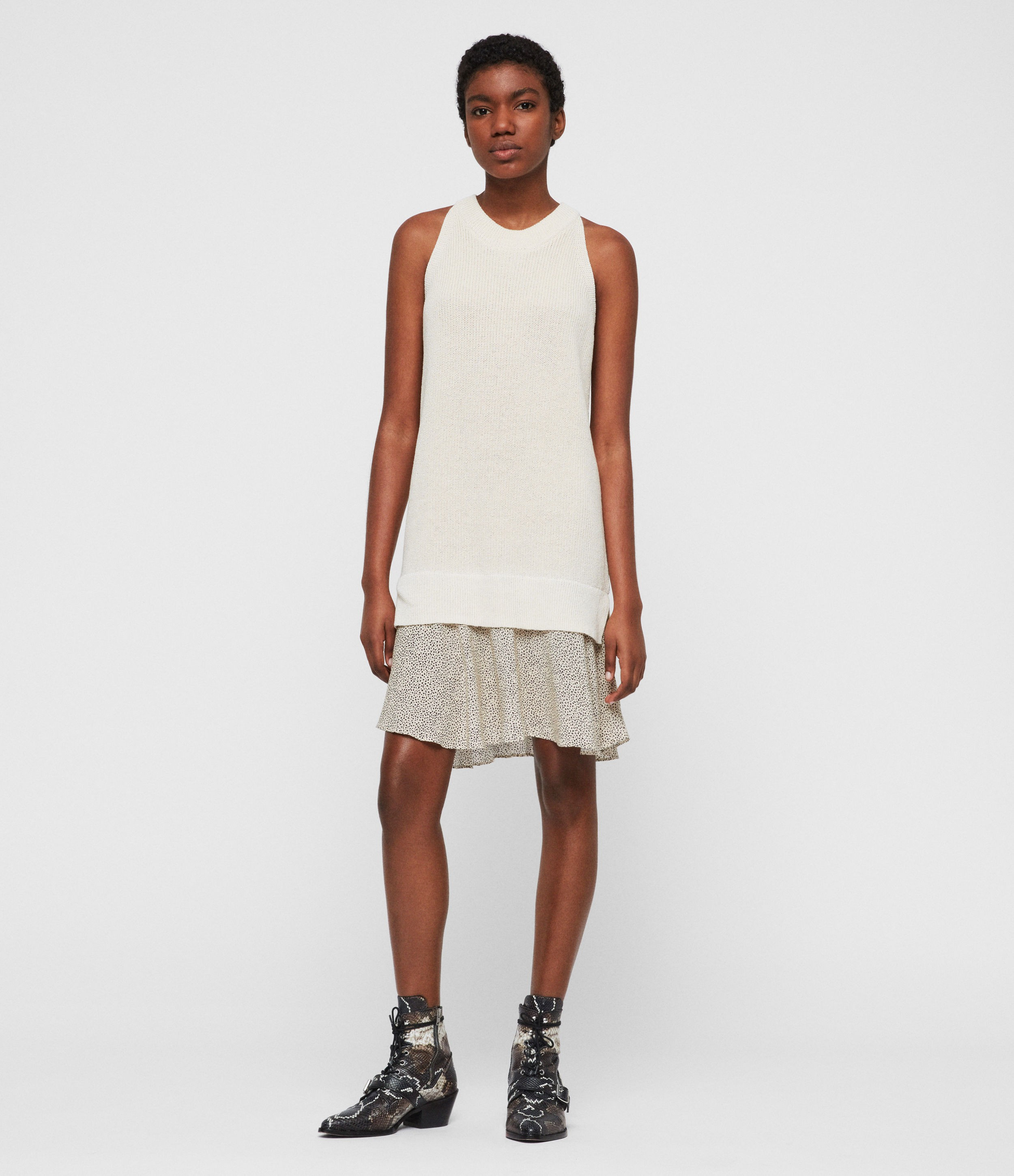Haliki Speckle Dress | AllSaints (UK)