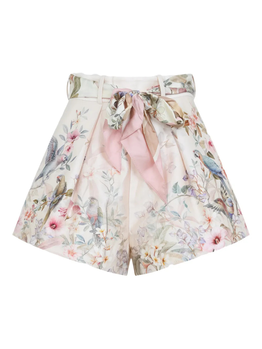 ZIMMERMANN Rebellion Shorts | Neutrals | FARFETCH | Farfetch Global