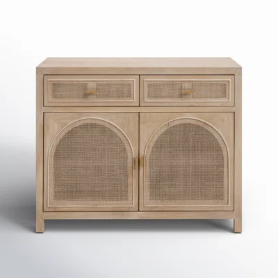 Flagstaff Cane Media Cabinet | Birch Lane