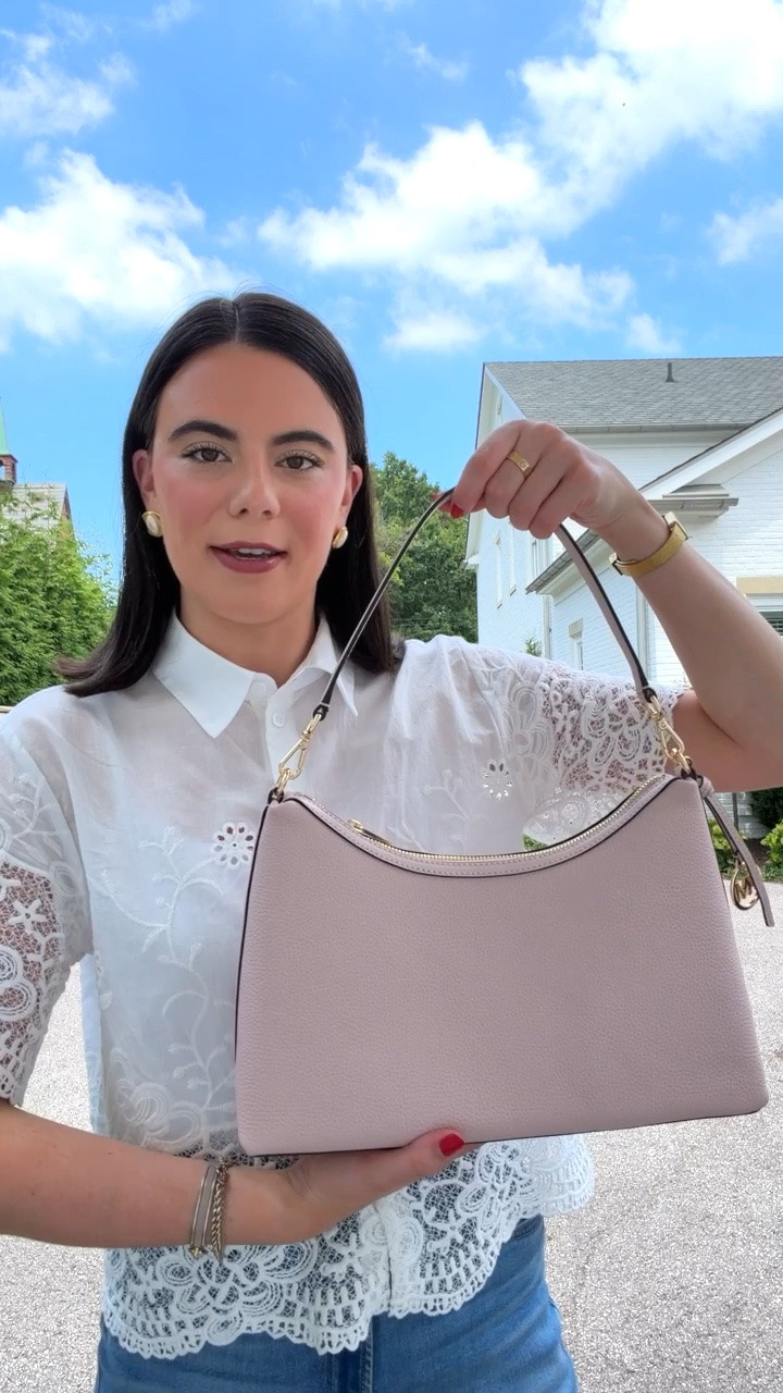 Adding a pop of pink to my everyday look 💕 This Michael Kors Outlet bag and these shoes have been on repeat lately—they're easy to style and perfect for everything from running errands to dinner out. Sharing all of the pieces I'm wearing (plus a few more favorites) here!

@michaelkors

#MKPartner #MichaelKors