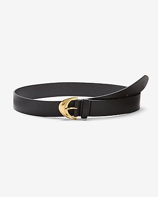 Curved Triangle Buckle Belt | Express