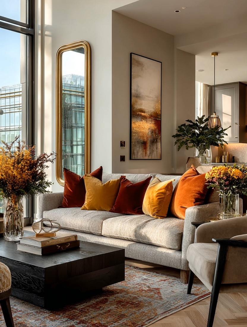 The easiest way to update your home décor — without changing your furniture.
If you’ve been living in an all-ivory or neutral space, this is your instant refresh. Rich, bold cushions and throw pillows in brown, burgundy, taupe, and sage bring depth, warmth, and a very on-trend look for 2025–2026. This simple update transforms an ivory sofa from outdated to elevated in minutes.

For an extra layer of luxury, add a gold statement mirror or warm metallic accents — and just like that, your neutral living room becomes modern, layered, and intentional. Small swaps, big impact. This is luxury home décor done smart.

#HomeDecorUpdate #LuxuryHomeDecor #LivingRoomRefresh #NeutralDecor #IvorySofa #ThrowPillows #CushionStyling #ModernLivingRoom #WarmNeutrals #GoldAccentDecor #InteriorDesignIdeas #DecorTrends2026 #TimelessHome #ElegantInteriors #HighRiseLiving 

 #LTKHome