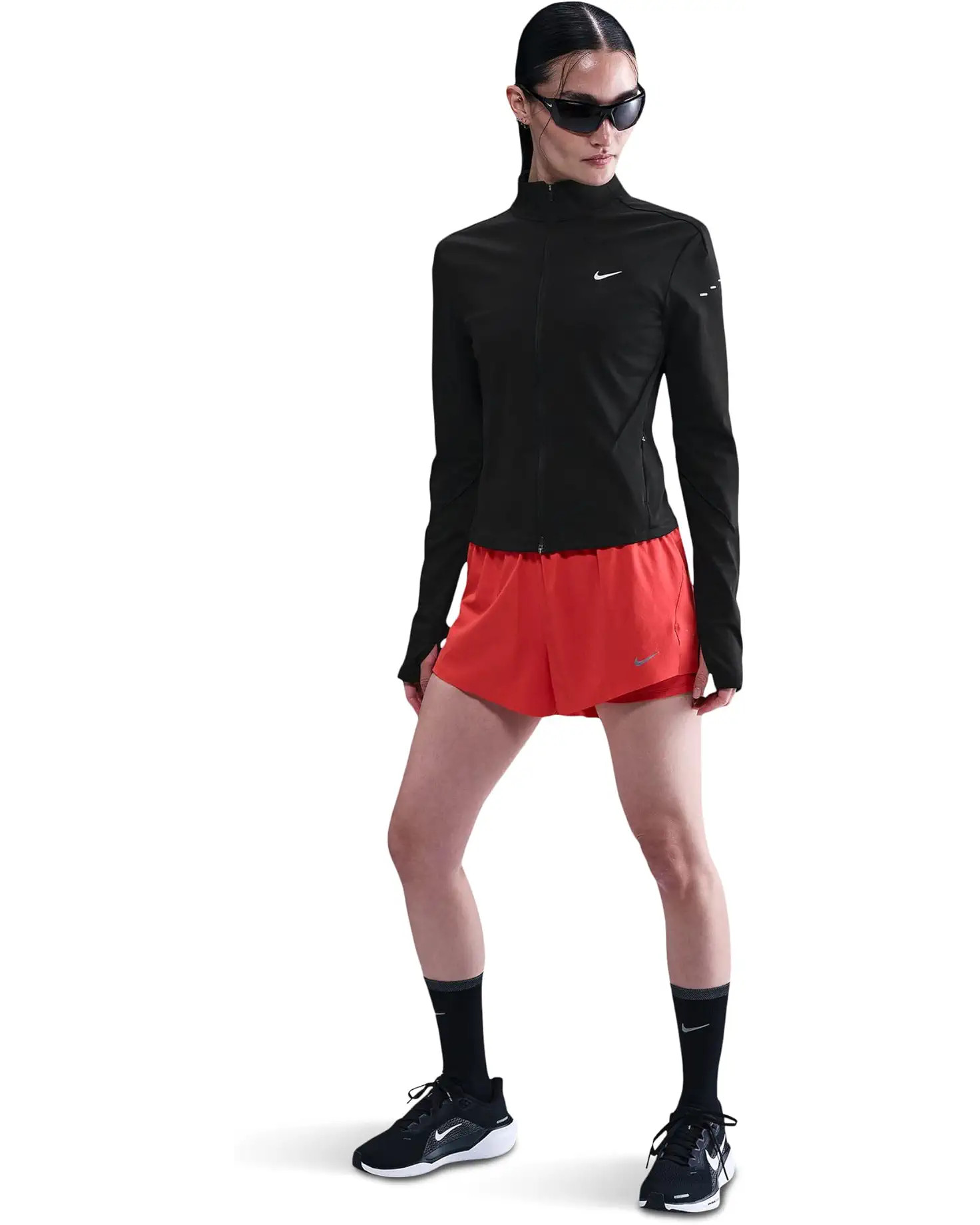 Women's Nike Swift Dri-FIT Full-zip Mid-layer Running Top | Zappos.com