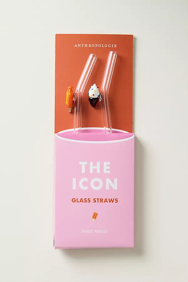 Icon Straws, Set of 2 | Anthropologie (US)