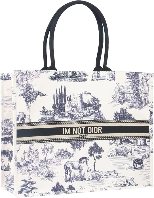 Large-Beach-Bag-Jute-Straw-Bag-Beach-Tote-Burlap-Shoulder-Reusable-Grocery-Shoulder-Handbag for W... | Amazon (US)