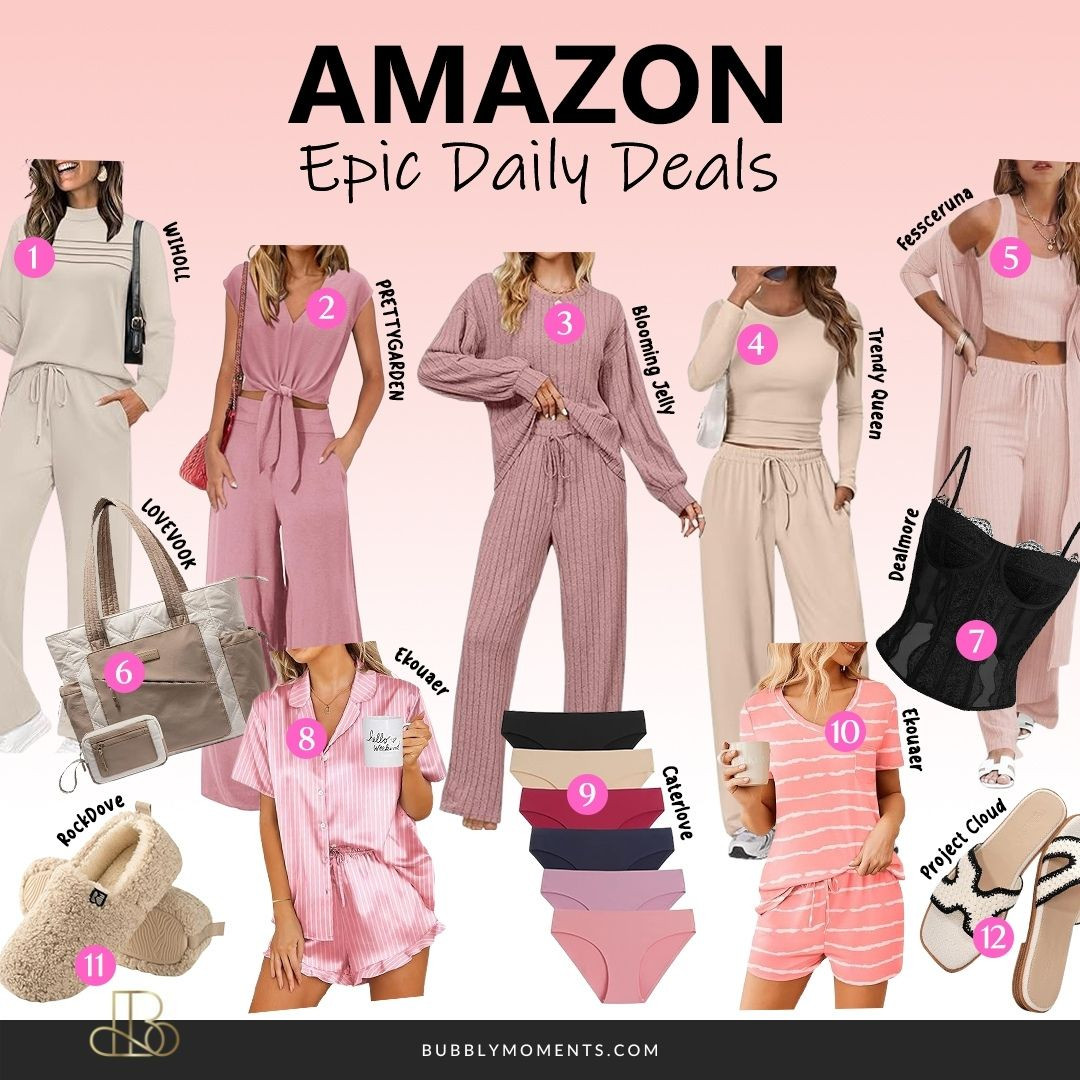 Today’s Women’s Epic Daily Deals are here and they are too good to scroll past. ✨ From everyday wardrobe staples to elevated must-haves you’ll reach for again and again, this curated Amazon find list is all about making daily style easy, comfortable, and effortlessly chic. Whether you’re refreshing your closet, upgrading your everyday essentials, or looking for versatile pieces that work from morning errands to casual nights out, these picks deliver style without the stress.
Think cozy loungewear, flattering basics, trendy accessories, beauty favorites, and practical finds every woman loves to keep on rotation. These are the kinds of pieces that sell out fast, so if something catches your eye, don’t wait too long. Save this post, tap to shop, and check back daily for new epic finds you won’t want to miss. Your future outfits will thank you. 💕
#LTKBeauty #LTKselfcare #LTKootd #EpicDailyDeals #AmazonFinds #WomenFinds #AmazonFashion #AmazonMustHaves #EverydayStyle #WomensFashion #TrendingNow #StyleInspo #ClosetEssentials #FashionFinds #OnlineShopping #ShopTheLook #CasualStyle #DailyOutfits #InfluencerFinds 

 