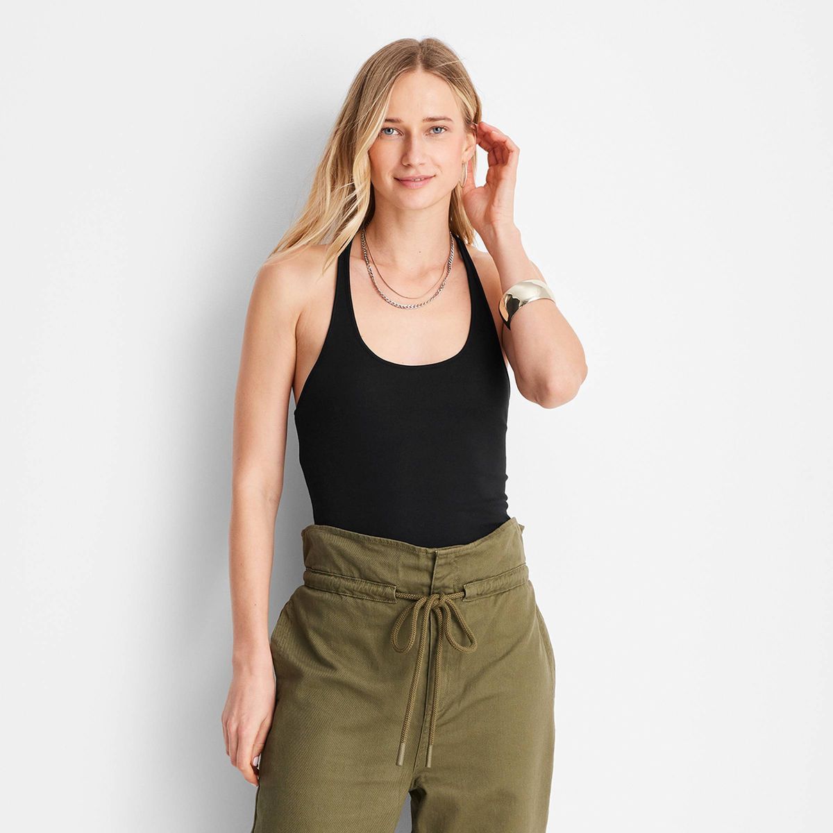 Women's 90's Ribbed Tank Top - Future Collective™ with Jenny K. Lopez | Target