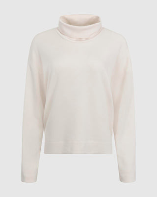 Splendid - Splendid x @Cellajaneblog Scubasoft Turtleneck Sweatshirt - Porcelain | Splendid