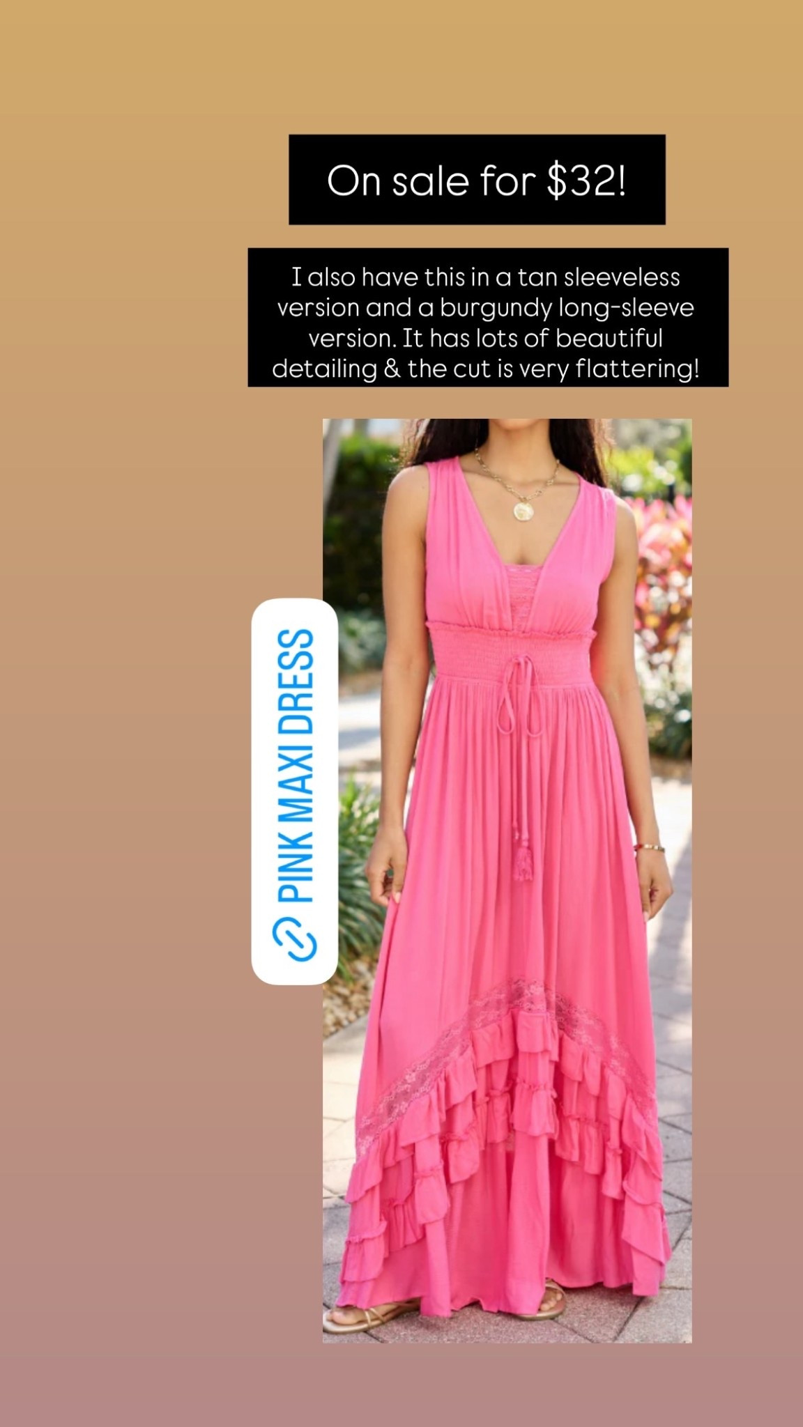 On sale for $32! I also have this in a tan sleeveless version and a burgundy long-sleeve version. It has lots of beautiful detailing & the cut is very flattering!

#LTKgrwm #LTKSaleAlert #LTKootd