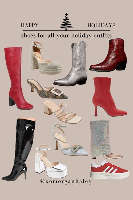 Shoes for ALL of your holiday outfits this season from dressed up Christmas parties to casual brunch dates! 

#LTKshoecrush #LTKHoliday #LTKsalealert