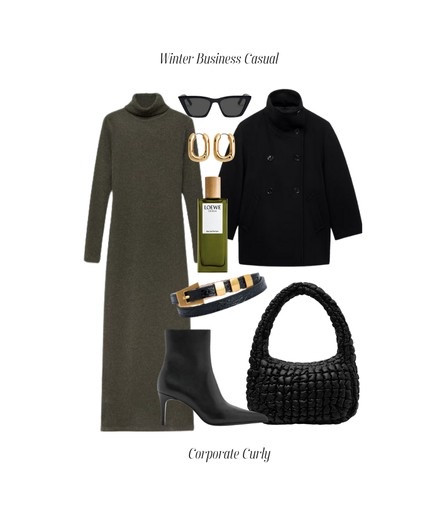 Cozy meets polished. A wool wrap coat over a knit turtleneck dress = winter business casual done right. 

winter business casual, wool wrap coat, knit turtleneck dress, cozy work outfit, winter office look, cold weather workwear, business casual style, elegant winter outfit, LTK winter fashion, minimal chic



#LTKStyleTip #LTKWorkwear #LTKItBag